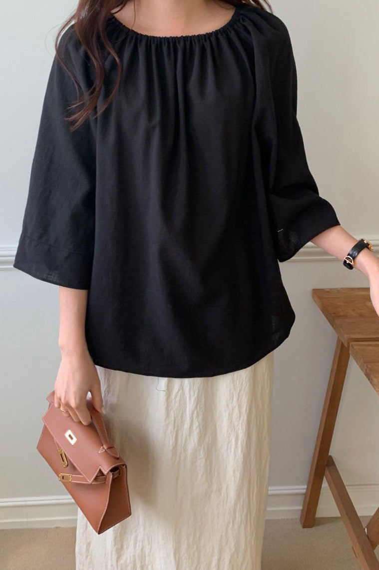 Wide Sleeve Blouse
