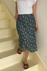 Floral Pattern Skirt