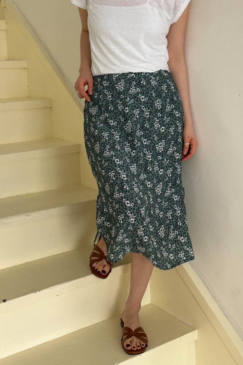 Floral Pattern Skirt