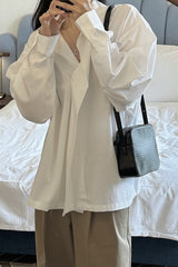Wrap Tencel Shirt