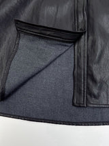 Eco Leather Shacket