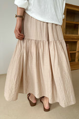 Kan Kan Slub Skirt