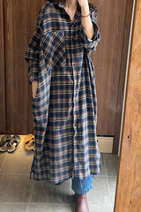 Vintage Maxi Check Shirt