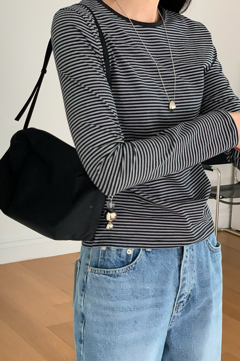Leo Stripe Tee