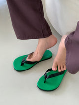 Two-Tone Thong Slipper (TH090)