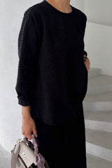 Crinkle Ease Blouse