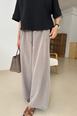 Cupro Tip Banding Pants