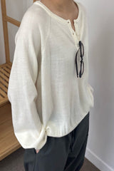 Button Round Knit