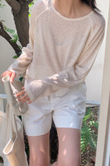 Linen Loose Tee