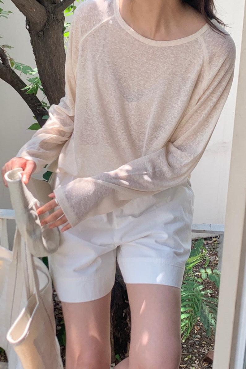Linen Loose Tee