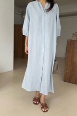 Linen Shirt Dress