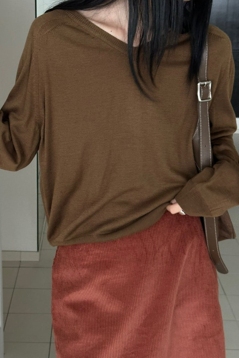 Eon V-neck Knit