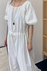 Balloon Sleeve Maxi