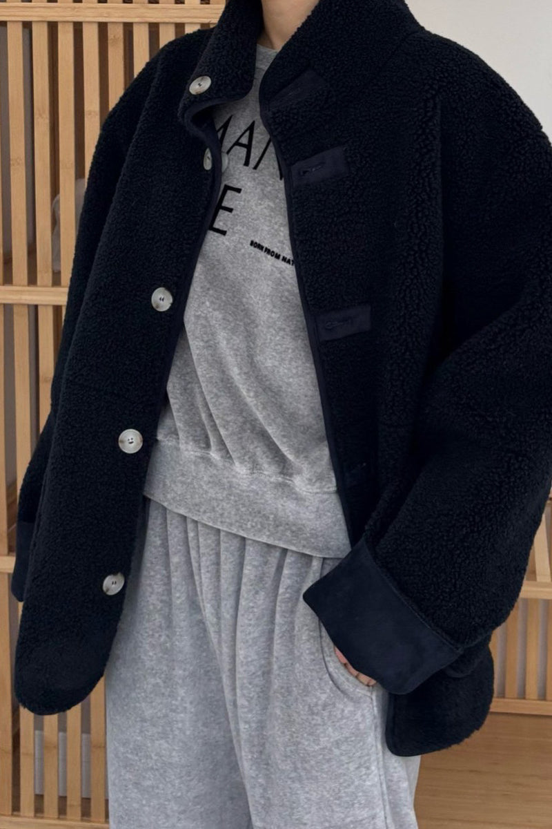 Reversible Teddy Mustang Jacket