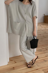 Cape Summer Knit Set