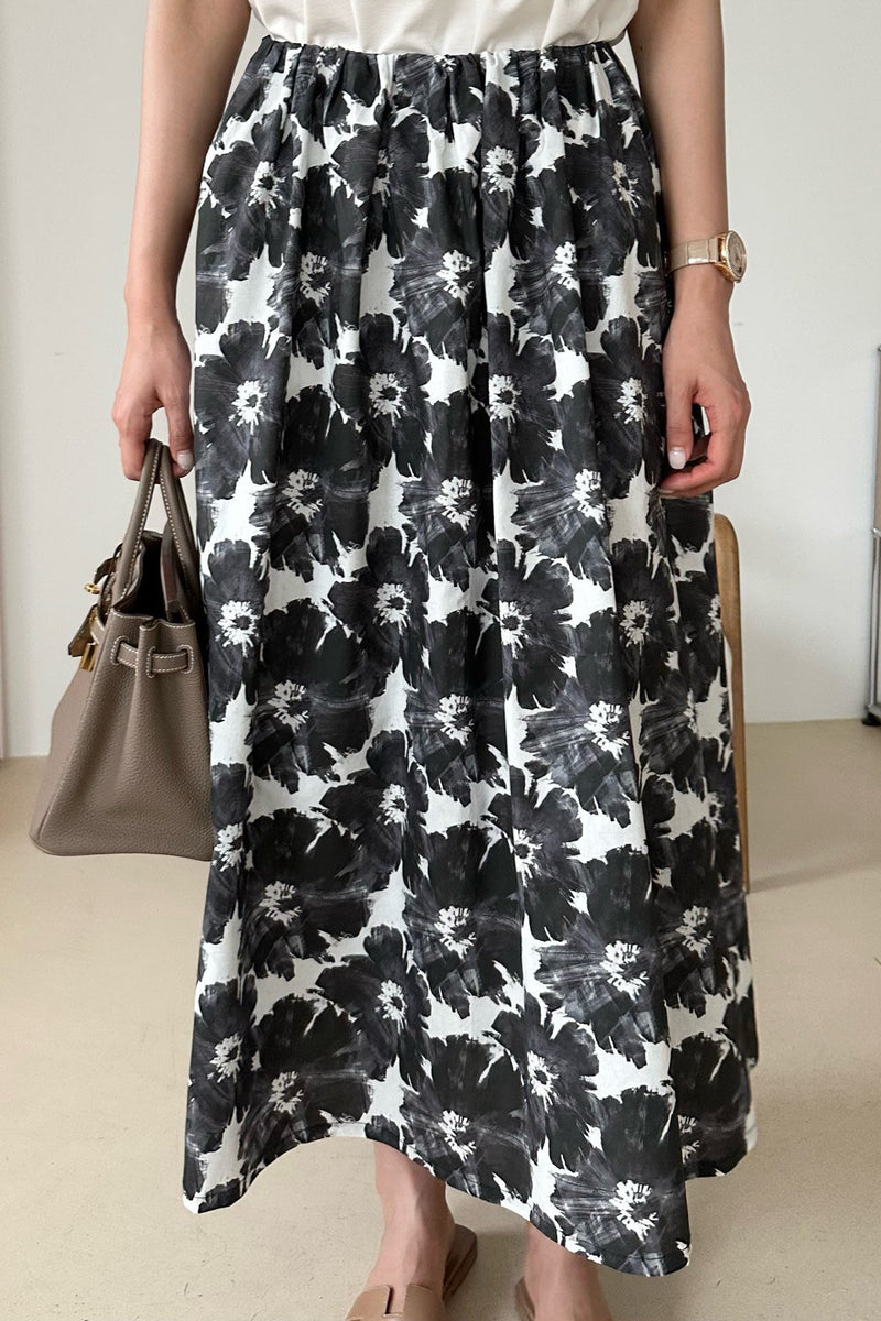 Big Flower Skirt