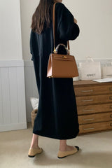 String Terry Dress