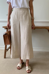 Tencel Wide Banded Pants