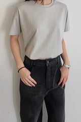 New Cotton Span Tee