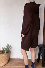 Cozy Hooded Romper