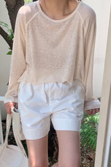 Linen Loose Tee