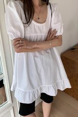 Tie Back Babydoll Dress
