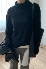 Tencel Turtleneck Tee