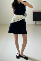 Clean Line Linen Romper