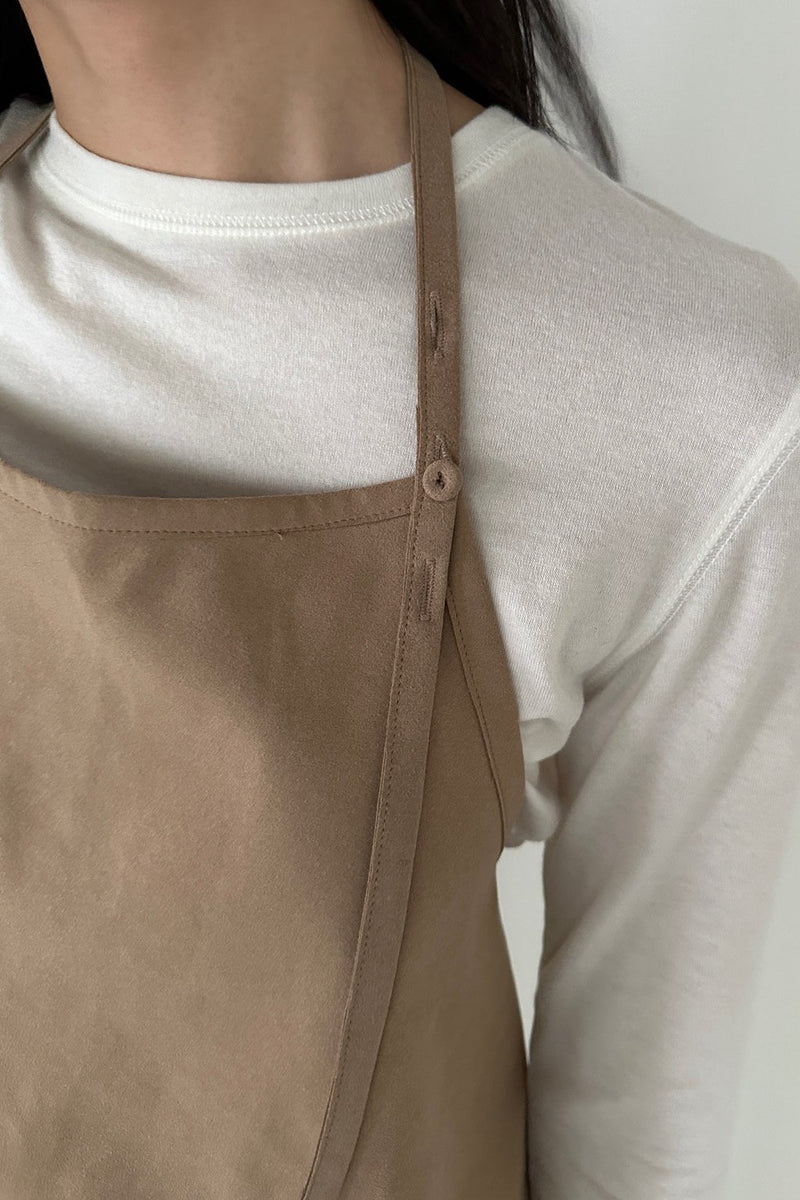 Apron Suede Top