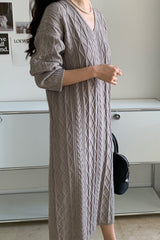 Cable Knit Dress