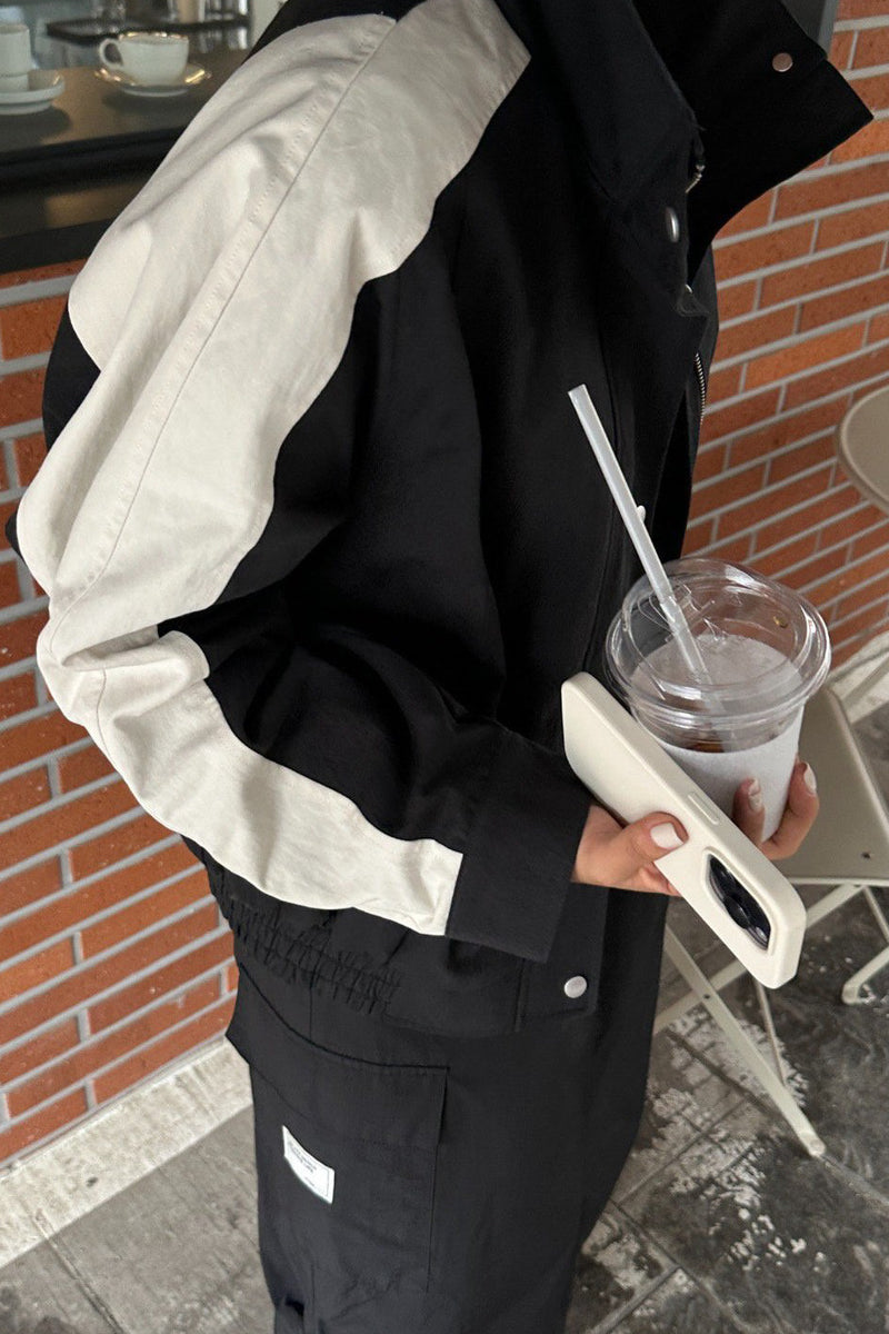 Wind Contrast Blouson