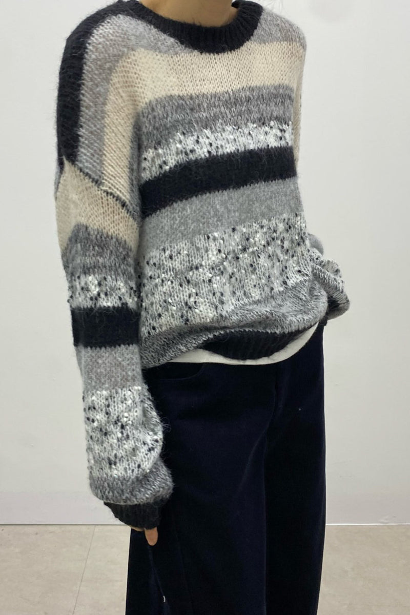 Color Combi Sweater