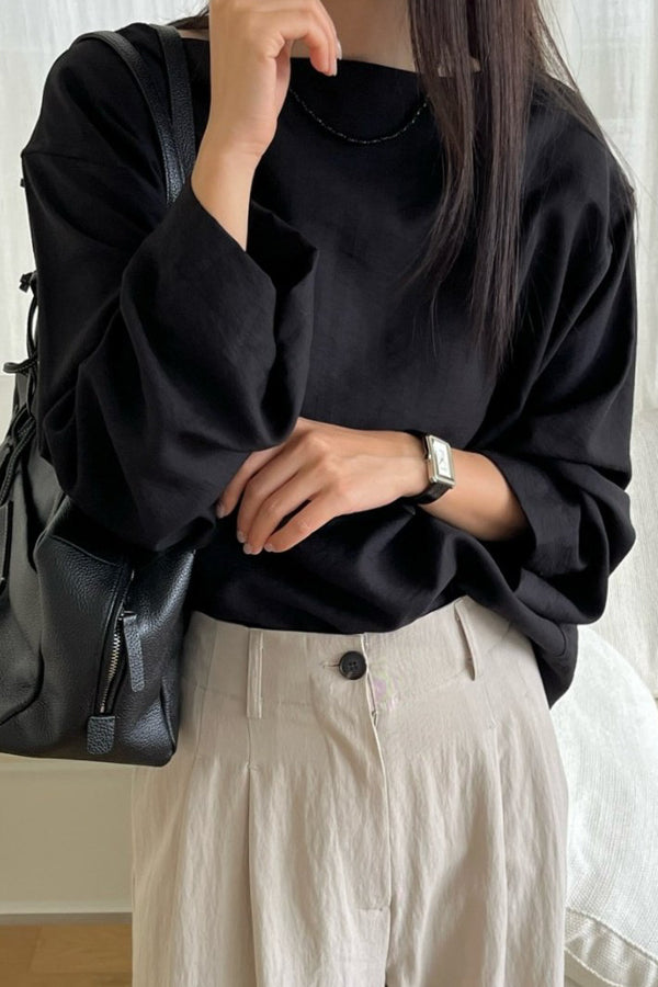 Classic Boatneck Blouse