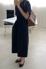 Clean Contrast Dress