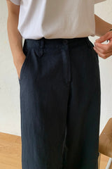 Washed Linen Pants