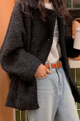 Modern Boucle Coat