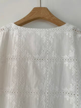 Broderie Anglaise Blouse