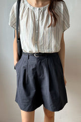Braided Belt Shorts (Belt Included)