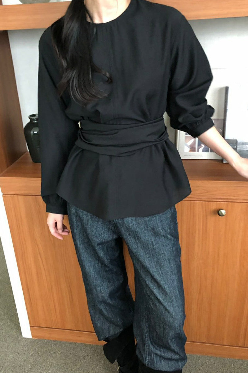 Versatile Scarf Blouse