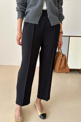 Crepe Banded Pants