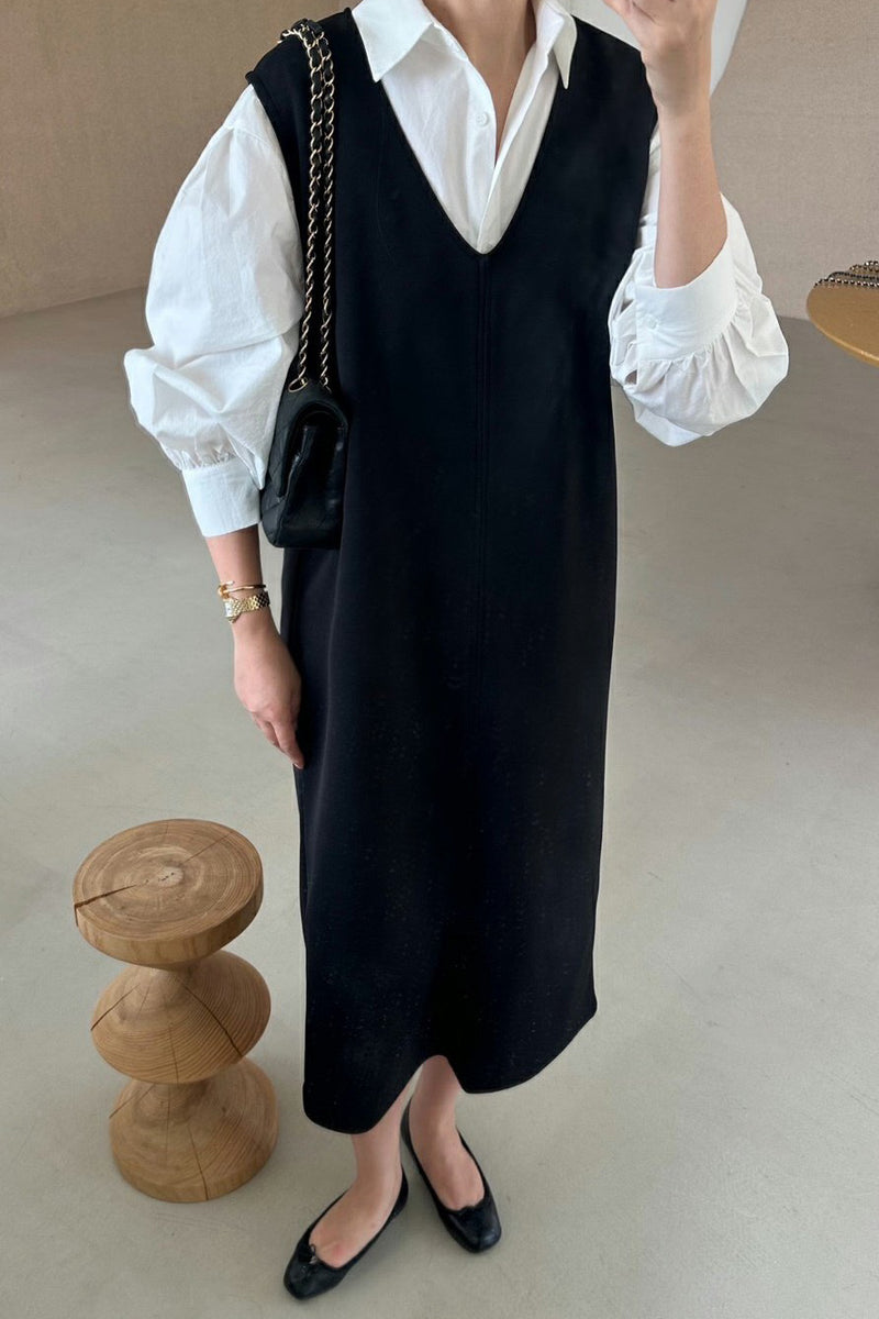 V-neck Jasmin Dress