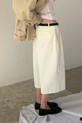 Twill Bermuda Pants