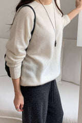 Hairy Wool-Cash Knit