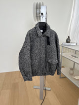 Wool Herringbone Jacket