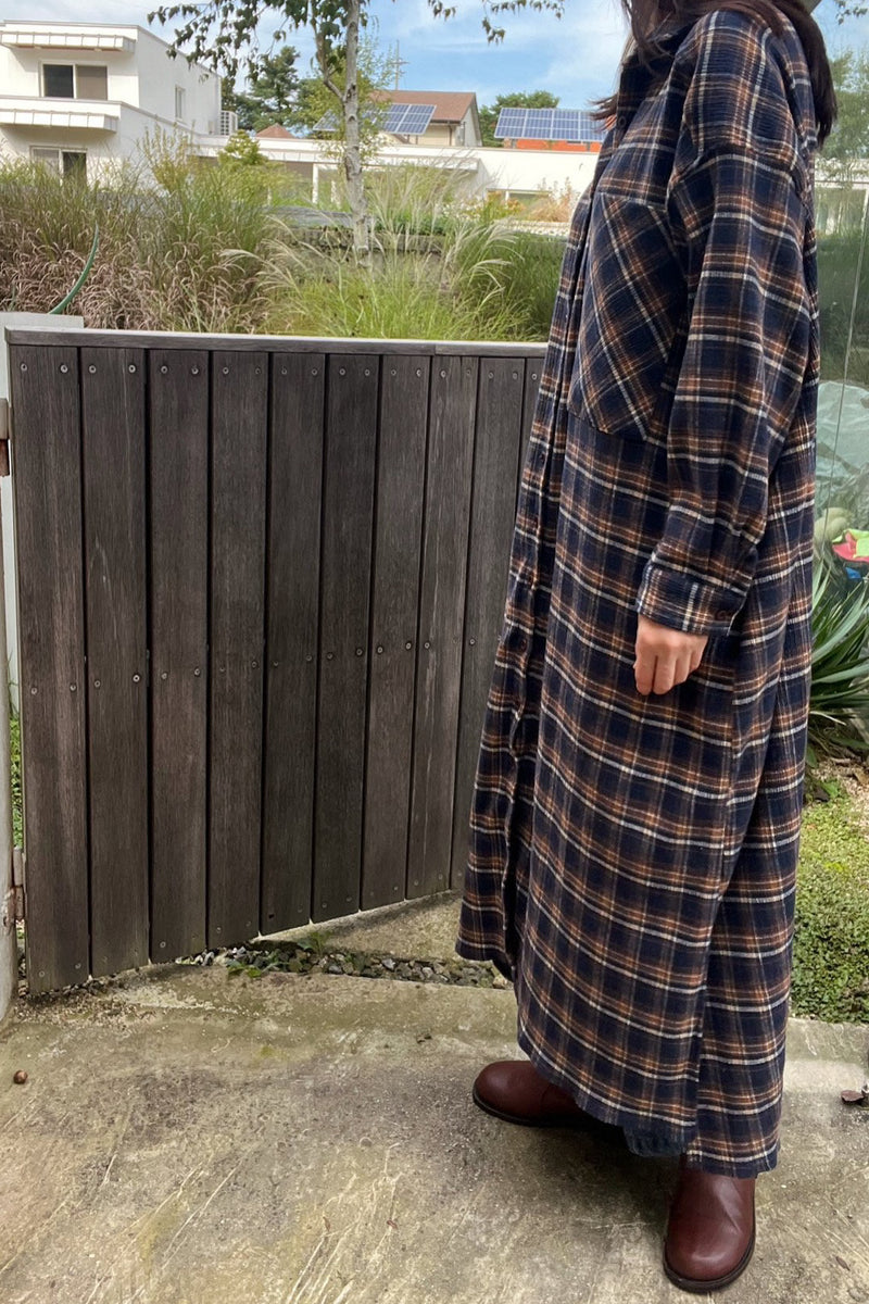Vintage Maxi Check Shirt