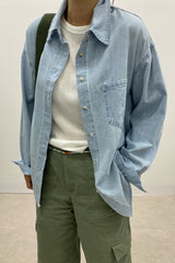 Denim Overfit Shirt
