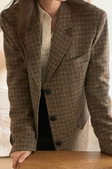 Ver Wool Check Jacket