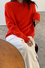 Raccoon Collar Sweater