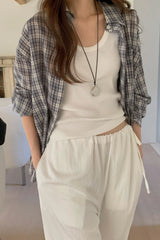 Fig Check Shirt