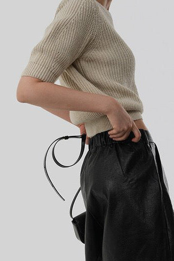Balloon Half Knit